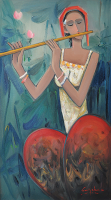 Lot 13-Keng-Seng-Choo,-2010,-Oil-on-canvas,-81-x-45cm