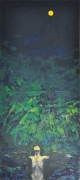 Study for Fly me to the Moon, 2007 RM 9,900.00-SOLD | Oil on canvas | 138 x 61 cm