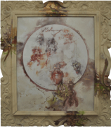 1-Portrait of a Lady, Undated RM 3,300.00-SOLD | Colour lithograph | 56 x 46 cm (without frame) | 78 x 68.5 cm (without frame)
