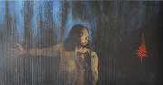 1-Puisi Jiwa 2, 2007 RM 44,000.00-SOLD | Acrylic on canvas | 134.5 x 259 cm