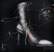 30-Fendy-Zakri,-Identity-Crisis-1,-2012,-Acrylic-on-canvas,-152-x-152cm