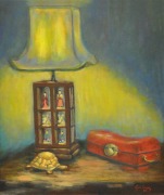 Lamp, 2006 RM 3,000 - RM 5,000-AVAILABLE | Oil on canvas | 44 x 37 cm