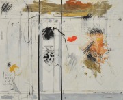 Invisible-Cage-Grid, 2000 RM 8,250.00-SOLD | Mixed media on canvas | 107 x 132 cm