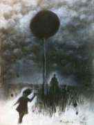 2-Timeless, 2008 RM 1,650.00-SOLD | Charcoal on board | 61 x 44 cm