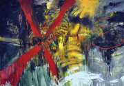 Inderapura Series, Salam Alam, 2011 RM 17,600.00-SOLD | Mixed media on canvas | 150 x 210 cm