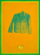 RM 6,050.00-SOLD Kok Yew Puah "Untitled" (1980’s) Acrylic:silkscreen on board 76 x 54.5 cm