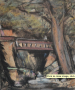 1-Botanical Garden, undated RM 4,950.00-SOLD | Pastel on paper | 31.2 x 24.5 cm