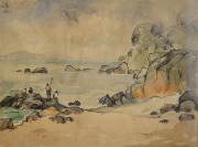 8-Untitled, 1963 RM 3,696.00-SOLD | Ink and watercolour on paper | 26.5 x 36 cm