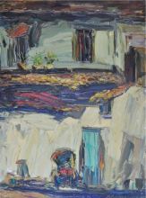 41-Peter Liew, Hutton Lane I. 2012 Oil on Canvas 122 cm x 92 cm