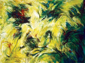 65-Yusof Ghani, Jeram Besut. 2000 Mixed Media on Canvas 91 cm x 122 cm