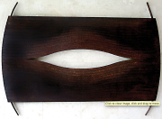 1-Torn In Two, 2003 RM 7,700.00-SOLD | Lasercut mild steel | 66 x 120 x 4.5 cm