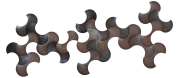 2-Malaysian Breeze II, 2003 RM 82,500.00-SOLD | Lasercut mild steel | 60 x 122 x 3 cm