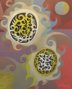 2-Transition 01”:05 (01), 2005 RM 3,080.00-SOLD | Oil on canvas | 51 x 39 cm