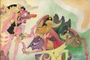 Lot-28-Nik-Zainal-Abidin-Rejection-1992-watercolour-on-paper-36-x-54-cm