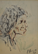 3-Untitled, 1967 RM 1,232.00-SOLD | Pastel on paper 33.5 x 24 cm