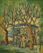 8-At the Park, 2005 RM 5,500.00SOLD | Oil on canvas | 74 x 59.5 cm