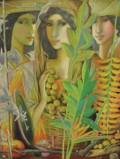 Tres Marias, 2002 RM 7,700.00-SOLD | Oil on canvas | 61 x 48 cm