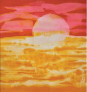 Sunrise, 1984 RM 1,980.00-SOLD | Batik | 70 x 63 cm