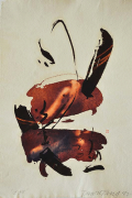 Tang Da Wu "S 98" (1987) 2-Auction XII Watercolour and Ink on paper 56.cm x 37.5cm RM 6,000 - 11,000
