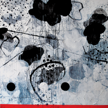 11-Lot 46 Mohd Jamil - "Camouflage Series" 2013, acrylic on canvas, 155 x 155cm