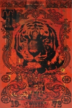 15-Stephen Menon, Alphabets Series No. 2 - T for Tiger, 2013, Acrylic, screenprint on paper, 76 x 51 cm rm 12,000