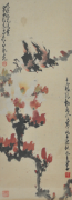 4-RM 57,760.00-SOLD Zhao Shao'ang "Flowers and Birds" (1978) 83.5 x30 cm RM 48,000 - RM 80,000