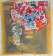 4-Abstract, 1983 RM 23,100.00-SOLD | Batik | 103.5 x 98 cm