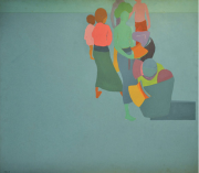 5-Bali East Coast Series, 1970 RM 45,100.00-SOLD | Acrylic on canvas | 120 x 125 cm