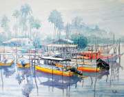 11-Tranquility, 2011 RM 2,200.00-SOLD | Watercolour on paper | 50 x 70 cm