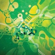 13-EarthScape Series Flora & Fauna, 2013 RM 3,300.00-SOLD | Acrylic on canvas | 153 x 153 cm