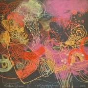 19-I Got No Where To Go But Here, 2013 RM 9,900.00-SOLD | Mixed media on canvas | 122 x 122 cm