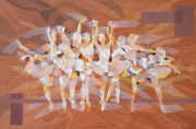 9-NIK-RAFIN-_THE-BALLET-DANCERS_-(2014)-120cm-x-183cm--Acrylic-on-Canvas