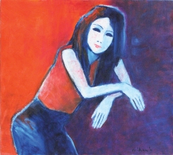 2-Bebi 2011 90cm x 100cm Oil On Canvas