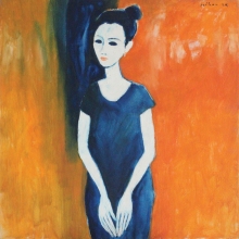 17-Mina, Undated 100cm x 100cm Oil On Canvas