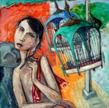 3-Beautiful Day, 2011 2 90cm x 90cm 2011 Oil on Canvas SOLD