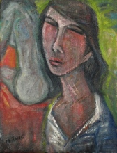 36-Young Girl, 2011 51cm x 39cm 2011 Oil on Canvas