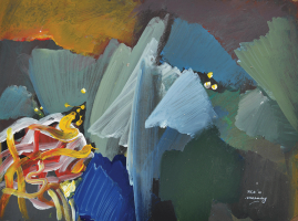 9-Raphael-Scott-Ahbeng,-'Morning'-(2012),-30.5cm-x-22.5cm,-Acrylic-on-board