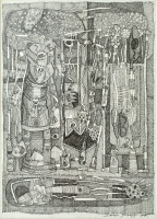 69-Zulkifli-Yusoff-Power-Series,-1994-Ink-on-paper-32-x-23-cm