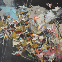 72-Soon-Lai-Wai-Moonlight-Sonata-8,-2015-Mixed-media-on-canvas-91.5-x-91.5