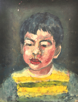 79-Chuah-Siew-Teng,-1975,-Oil-on-canvas,-38-x-28.5cm