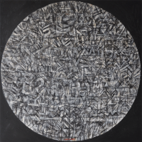 46-Nizar-Kamal-Ariffin-Balang-Series---'Dunia-Berbisik-#5'Acrylic-on-canvas-152.5-x-152.5-cm