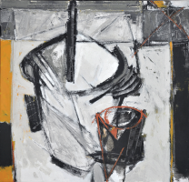 67-Awang-Damit-Ahmad-'Sketsa-Iraga-V'-(2004)-Mixed-Media-on-canvas,-61-x-61-cm,-