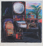 LOT 45 Tajuddin-Ismail,-Interior-With-Round-,-Print-129---150,-33-x-33cm-RM-1,000---1,800