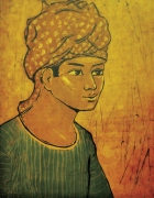 Lot 112 Khalil Ibrahim, Kelantanese, 1968, Batik 45 x 36 cm
