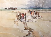 Khalil-Ibrahim-Berserah-1994-Watercolour-on-Paper-30cm-x-39cm-1