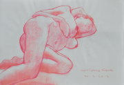 13- RM896 Reclining Nude, 2012 Pastel on paper, 29.6 x 42 cm