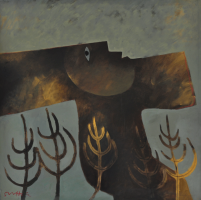 Lot 25-Khoo-Sui-Hoe,-Wind-Dance,-2002,-Oil-on-canvas,-80-x-80-cm