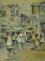 Lot 26-Tan-Choon-Ghee,-1985,-Watercolour-on-paper,-32-x-22.5cm