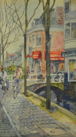 Lot 27-Tan-Choon-Ghee,-1999,-Watercolour-on-paper,-36.5-x-20cm