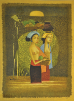 Lot 33-Lye-Yau-Fatt,-(2),-1981,-Mixed-media-on-paper,-74-x-54cm
